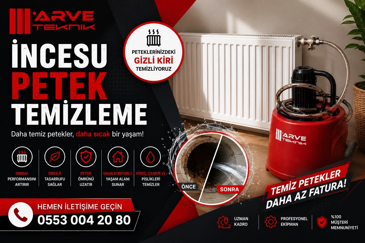 İncesu Petek Temizleme