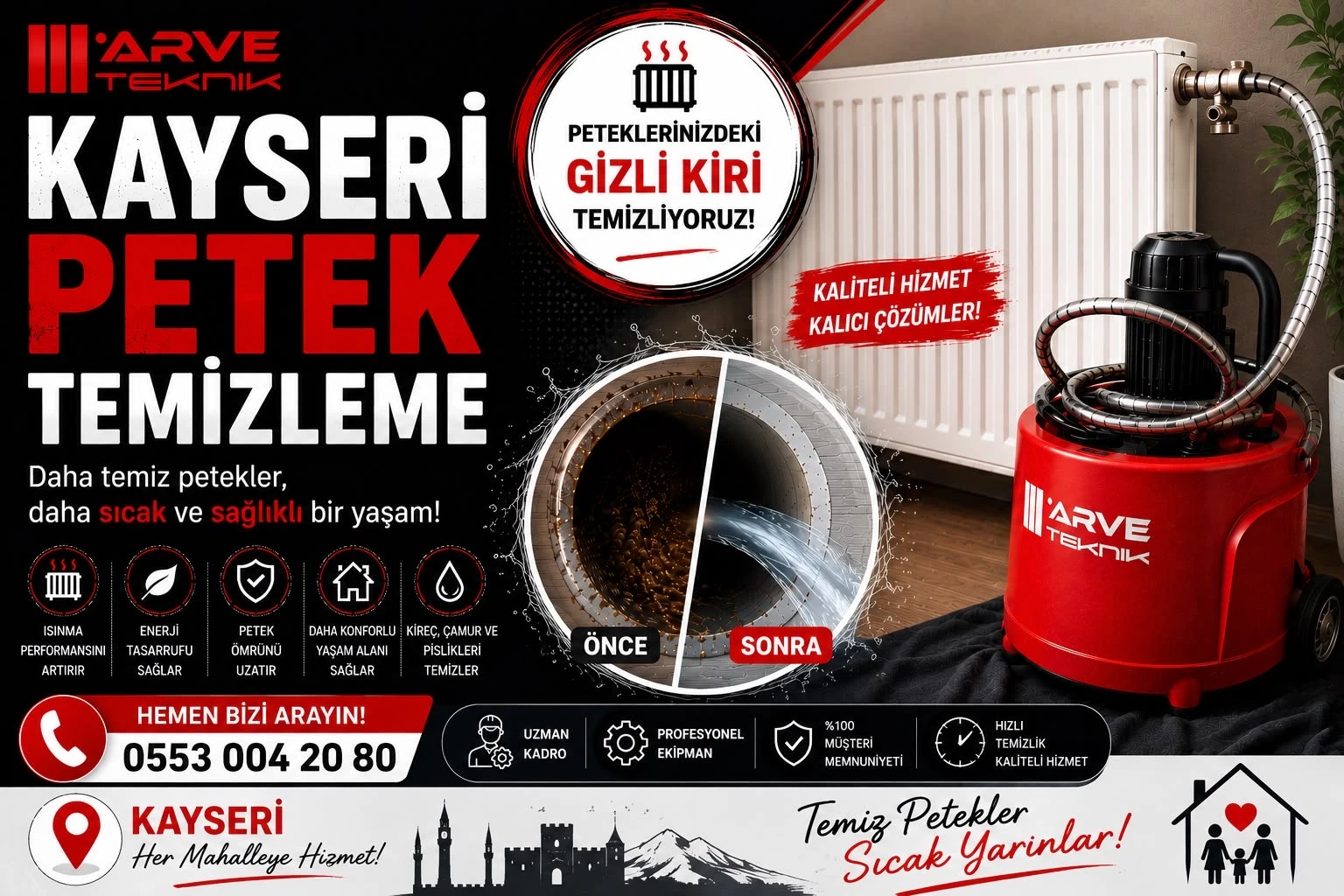 Kayseri Petek Temizleme