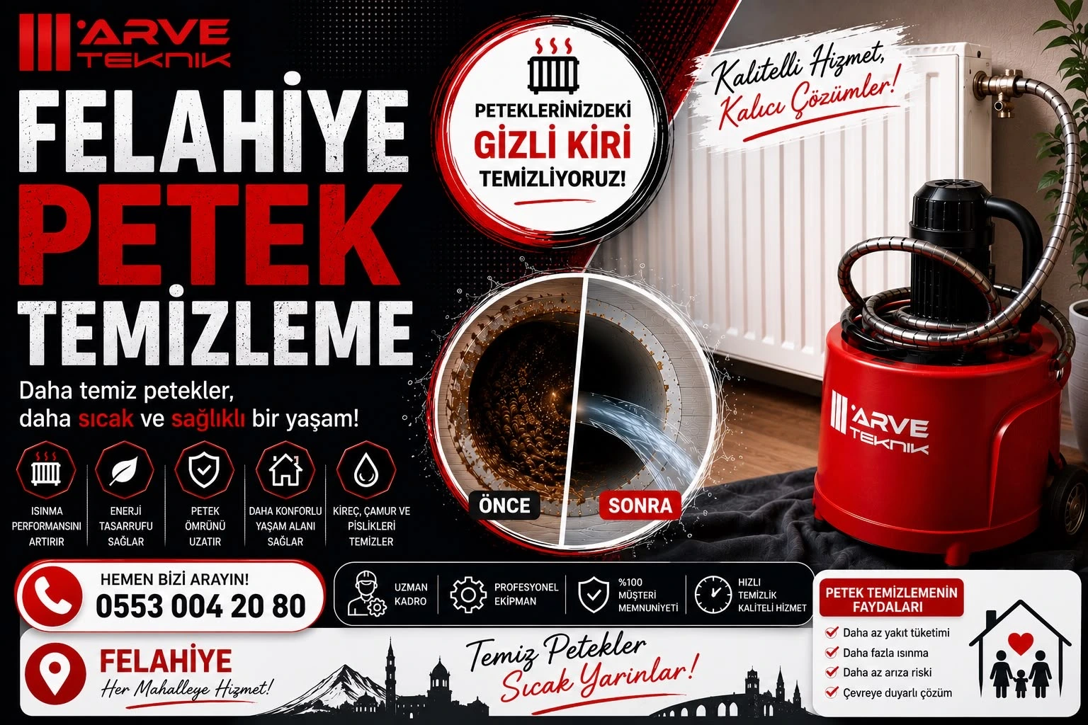 Felahiye Petek Temizleme