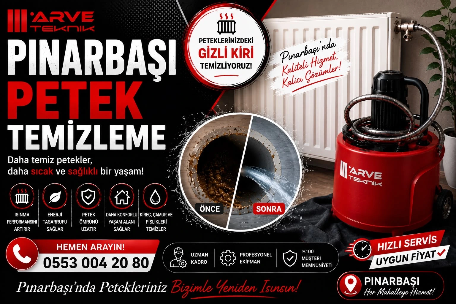 Pınarbaşı Petek Temizleme