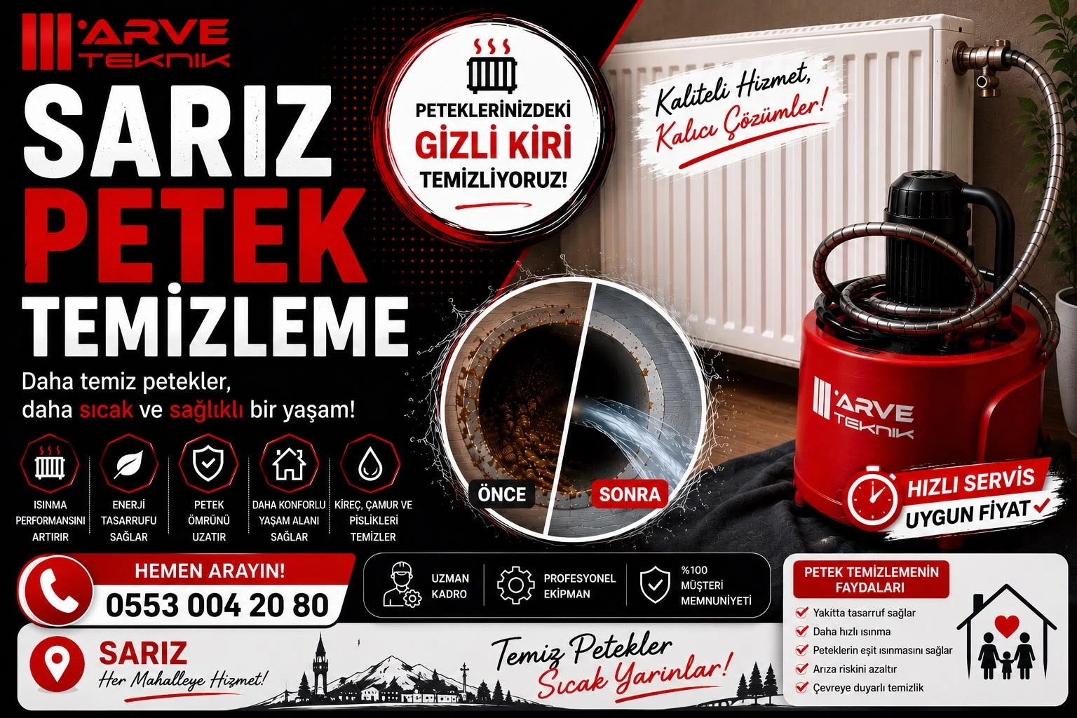 Sarız Petek Temizleme