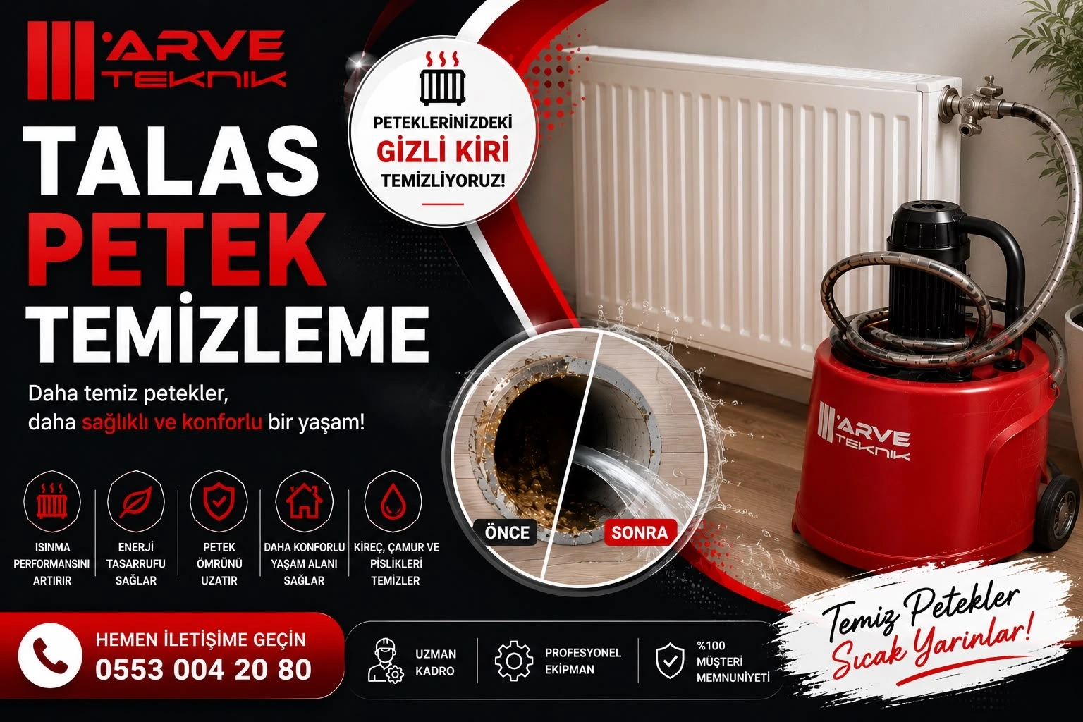 Talas Petek Temizleme