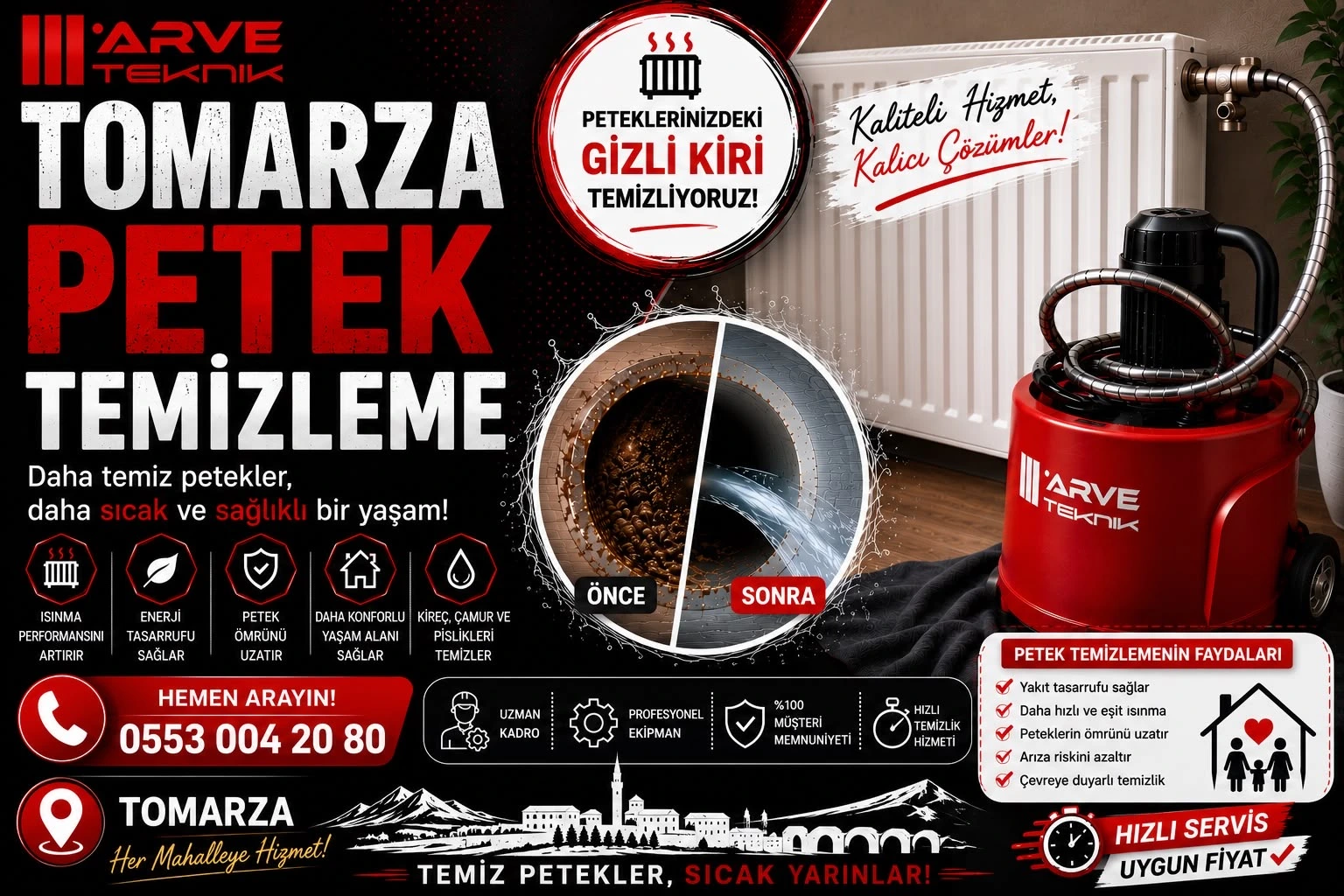 Tomarza Petek Temizleme