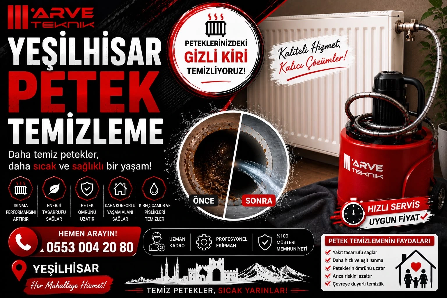 Yeşilhisar Petek Temizleme