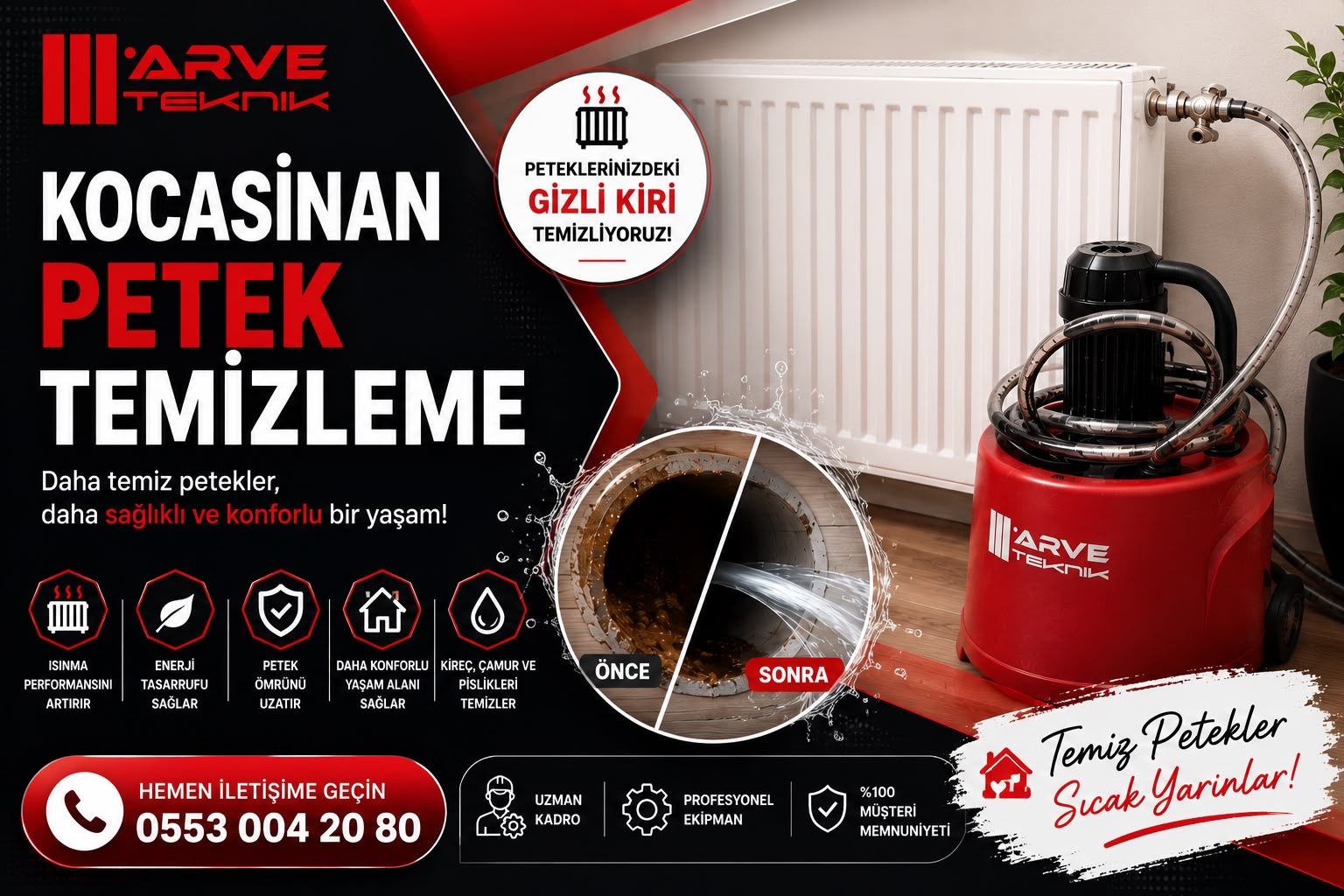 Kocasinan Petek Temizleme
